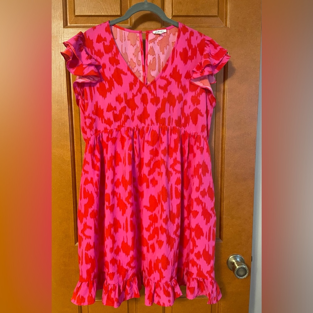 Hot Pink/Red Jodifl Dress